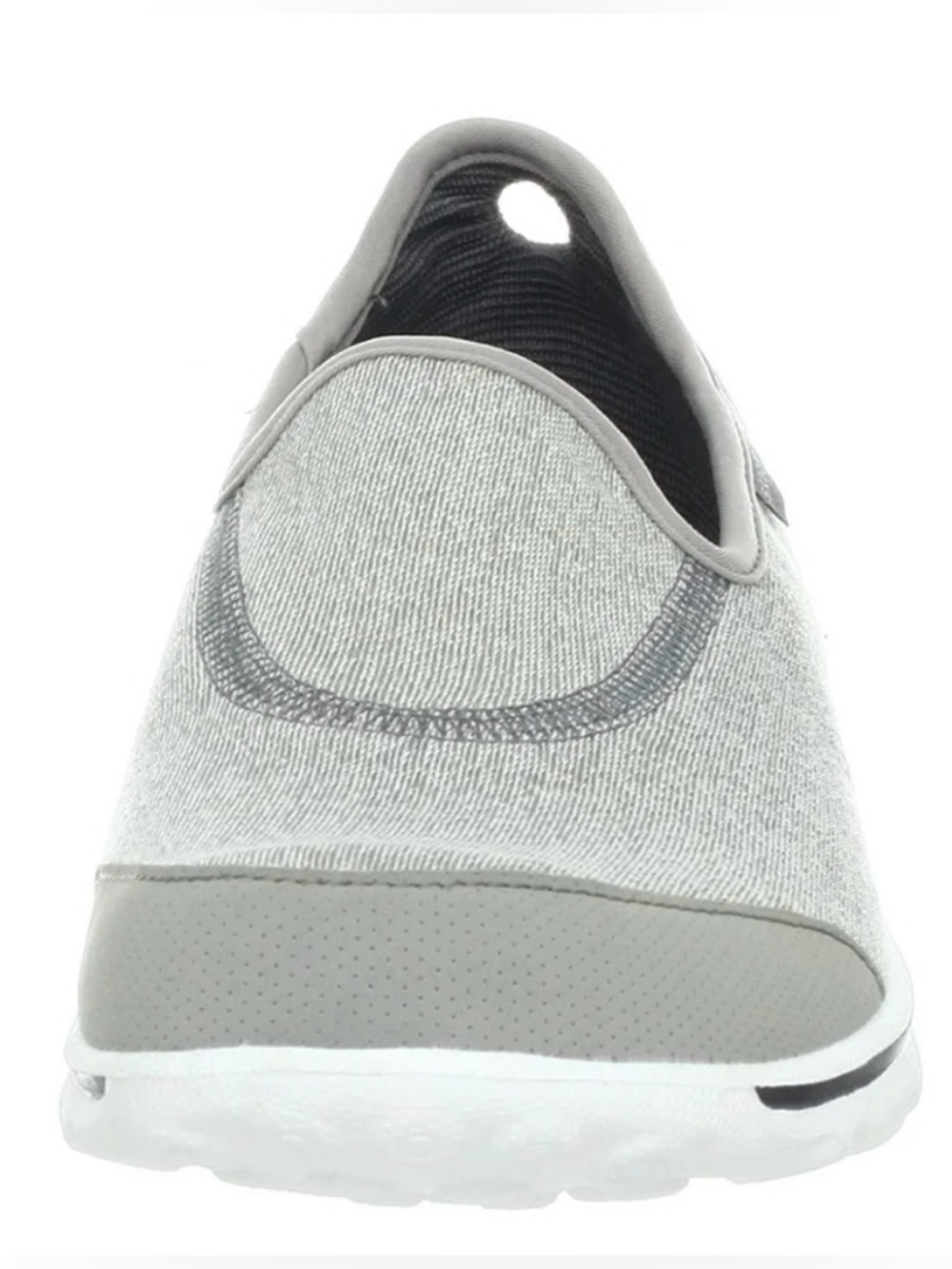 Skechers Size 7.5 Resalyte Grey Slip Ons - Picture 2 of 11